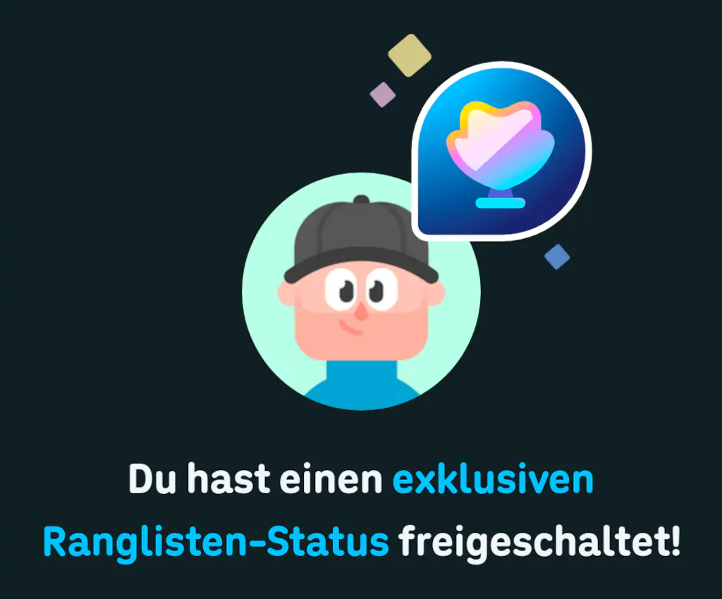 Abzeichen für das Erreichen des Turniers